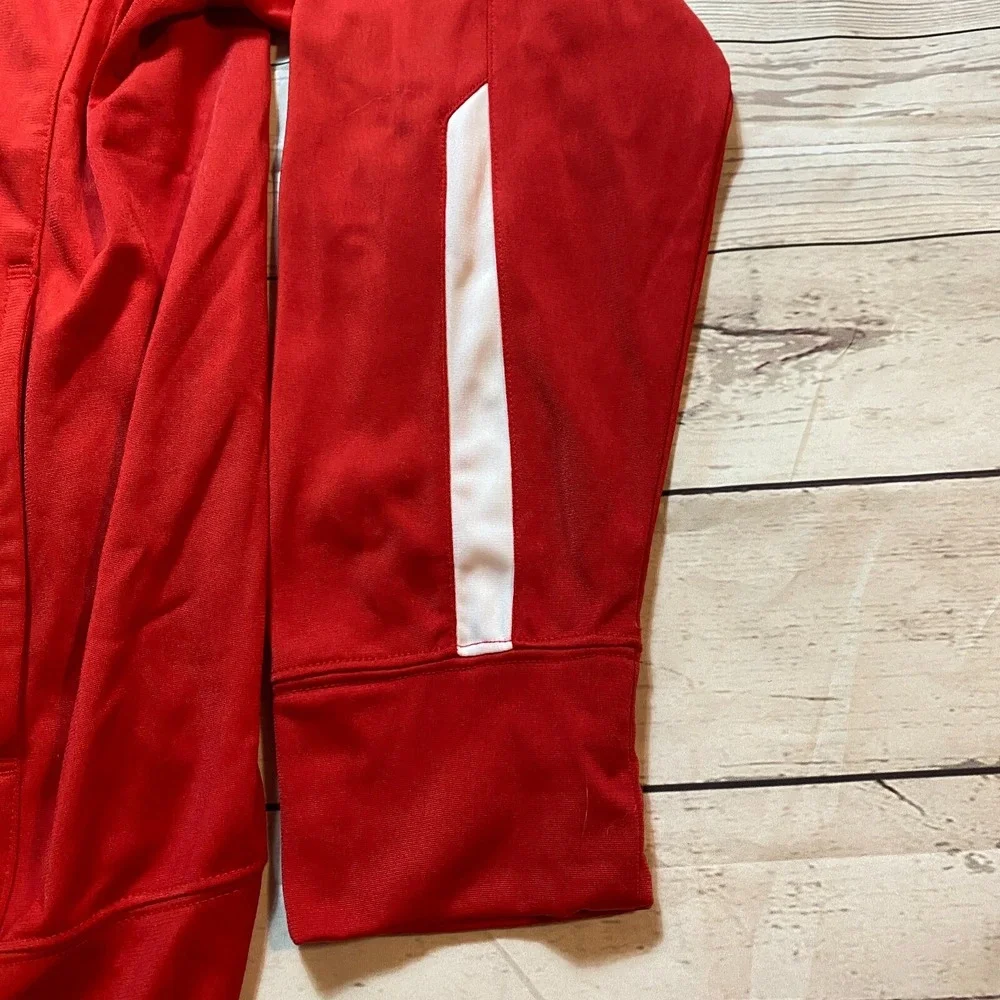 NWT Nike Team Overtime Full Zip Track Jacket Men's Red Size Large 
